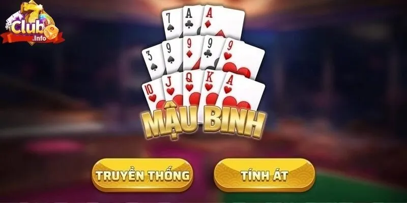 Mậu Binh 7club - Sân Chơi An Toàn Tin Cậy Đỉnh Cao 2024 